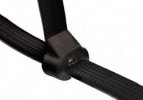 Fortisflex Стяжки нейлоновые с металлическим зубом КСЗ 4х200 (ч) 61337