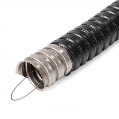 Фотография товара 'Fortisflex Металлорукав МРПИнг (INOX) "NORD" 20 с протяжкой, 87687'