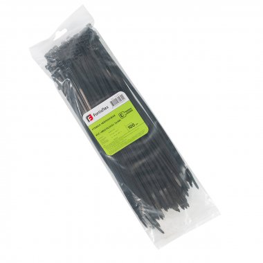 Фотография товара 'Fortisflex Стяжка нейлоновая КСС «MULTILOCK» 5х300 (черн) (100шт), 102321'
