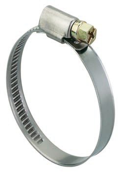 Фотография товара 'Fortisflex Хомут червячный оцинкованный PL-9 (70-90 )/W1 68990'