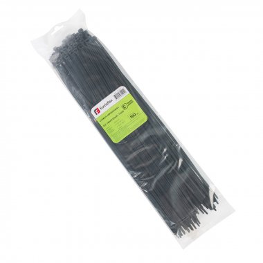 Фотография товара 'Fortisflex Стяжка нейлоновая КСС «MULTILOCK» 5х400 (черн) (100шт) , 102323'