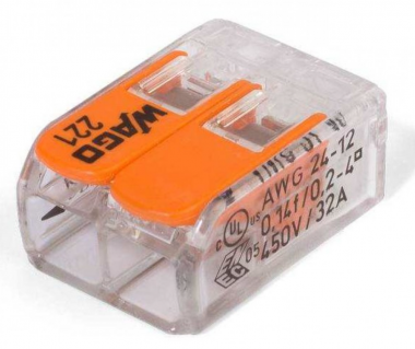 Фотография товара 'Wago Клеммы компактные рычажковые универсальные (без контактной пасты) 221–612, 78148'