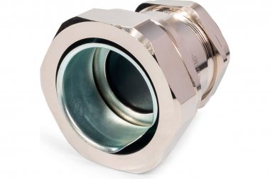 Фотография товара 'Fortisflex 89109 Ввод кабельный для металлорукава латунный ВК-М63(36-44 мм)-МР50'