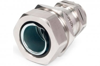 Фотография товара 'Fortisflex 89111 Ввод кабельный для металлорукава из нержавеющей стали ВК-М25(8-16 мм)-МР20 (INOX)'
