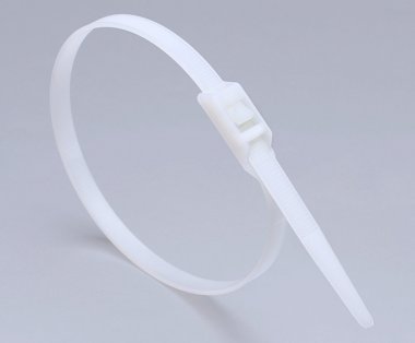 Фотография товара 'Fortisflex Кабельные стяжки разъемные с горизонтальным замком КСГ 8*400 (ж) 74248'