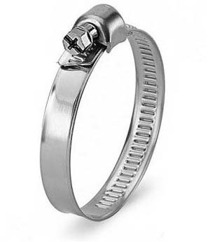 Фотография товара 'Fortisflex Хомут червячный из нержавеющей стали PL-12 (12-20) / W2 69009'