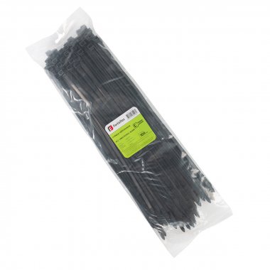 Фотография товара 'Fortisflex Стяжка нейлоновая КСС «MULTILOCK» 8х400 (черн) (100шт), 102327'