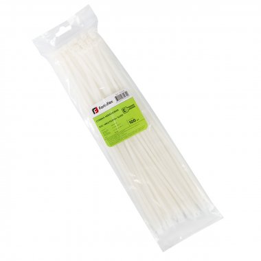 Фотография товара 'Fortisflex Стяжка нейлоновая КСС «MULTILOCK» 5х350 (бел) (100шт), 102308'