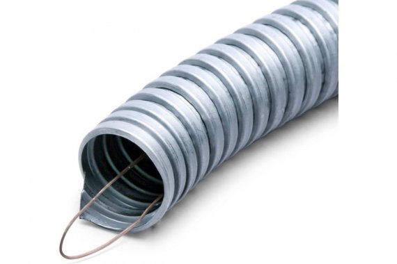 Фотография товара 'Fortisflex 87710 Металлорукав из оцинкованной стали Р3-Ц 16 с протяжкой'