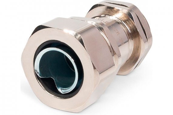 Фотография товара 'Fortisflex 89105 Ввод кабельный для металлорукава латунный ВК-М25(6-12 мм)-МР15'