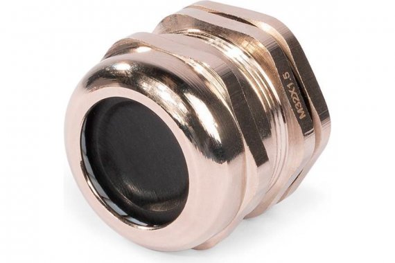 Фотография товара 'Fortisflex 89324 Ввод кабельный латунный MGM-EMC 32 (16-22 мм)'