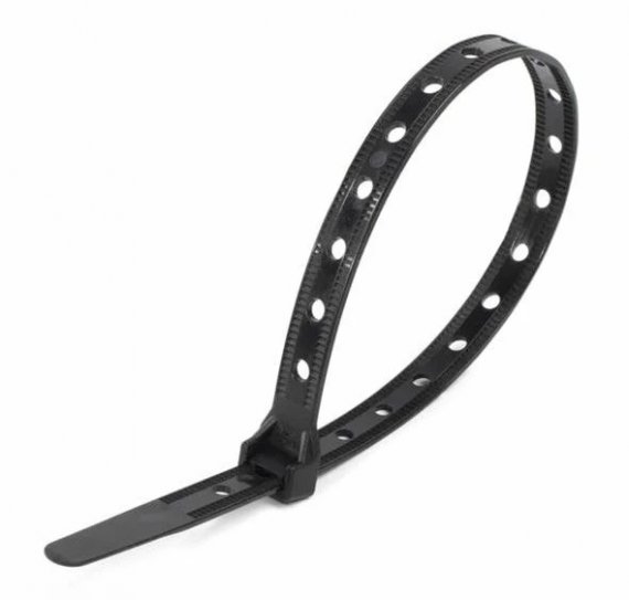 Фотография товара 'Fortisflex Стяжки нейлоновые КСО "Multihole" 10*280 (ч) 81157'