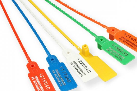 Фотография товара 'Fortisflex Пломба пластиковая номерная УП-255 55864'